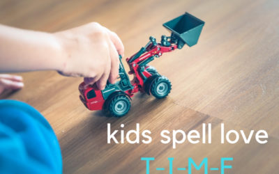 Kids spell love “T-I-M-E”
