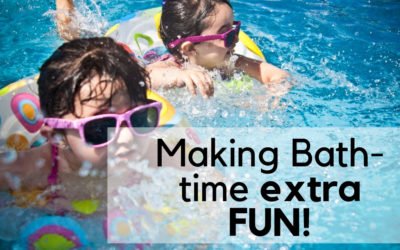 How to make bath time with toddlers extra fun