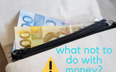 What not to do with money?
